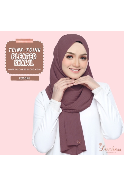 Pleated shawl - pudore